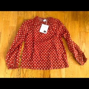 Tea Collection girls’ blouse 7 NWT